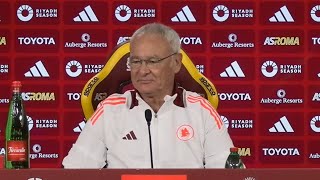 Claudio RANIERI SHOW in conferenza stampa 🔥 | “La Roma non si discute, SI AMA” 🤩❤️