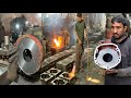 Manufacturing process of brake drum in local factory || See how this thing made in factory