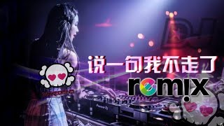 Kingstar 小五 - 说一句我不走了 Say that you won't leave【DJ REMIX 伤感 舞曲】⚡ 超劲爆