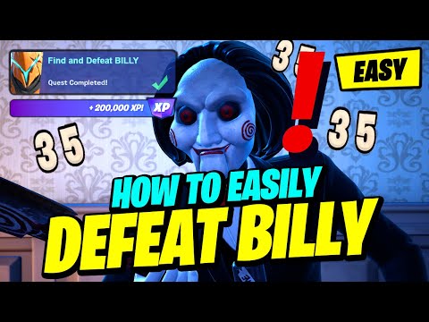 How to Find and Defeat Billy in Fortnitemares