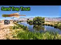 Easiest Fishing In The Eastern Sierra | Owens Valley Sand Trap Trout Fishing With Mini Jigs