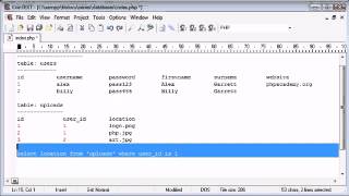 Beginner PHP Tutorial 109 More About Databases