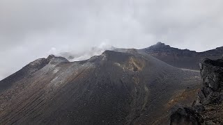 The Active Volcano in Colombia; Galeras