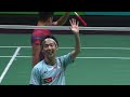 kanta tsuneyama defeat ginting in 2 straight games malaysia open 2023 qf