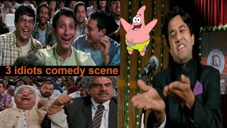 Chatur's speech - Funny scene With Cartoon | 3 Idiots | Aamir Khan