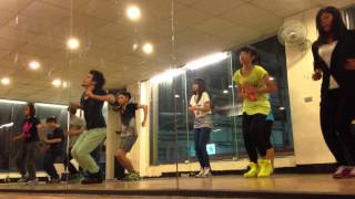 20130609 紀康老師代課 Hip hop Jazz 基礎班