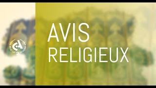 Avis religieux  l  19-01-2025