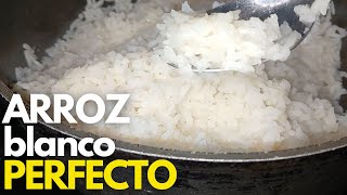 La Técnica PROFESIONAL Para Hacer Arroz Suelto y Esponjoso!