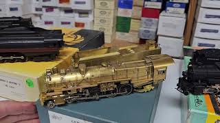 Some HO Scale Brass Trains From The Howard Zane Collection Offered For Sale 7/26/24.