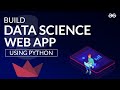 Build Your First Data Science Web App Using Python | GeeksforGeeks