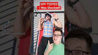 ❌ DOES SPF MATTER - New Testing #shorts