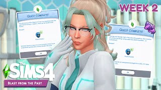 WEEK 2 COMPLETED 💚 Blast from the Past Event | The Sims 4