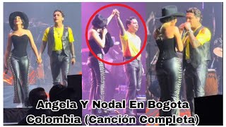 Los Aguilar! Presentación de Angela y Nodal en Bogotá Colombia \