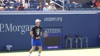 2016/8/27　US Open 開幕直前　アンディ・マレー　練習2 　Andy Murray practice