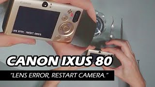 Fix for Canon IXUS 80 