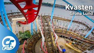 Kvasten front seat on-ride 5K POV @60fps Gröna Lund Grona Lund