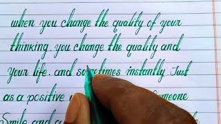 cursive handwriting ll cursive handwriting practice ll how to improve handwriting ll calligraphy