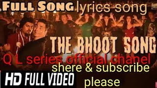 Bhoot raja HD full song lyrics housefull 4 : present Q L series official channel.