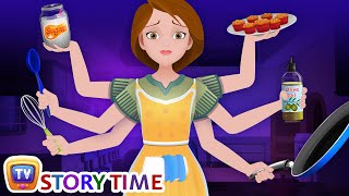 The Hardworking Mother - Good Habits Bedtime Stories & Moral Stories for Kids - ChuChu TV