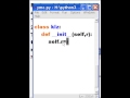 Python Classes - init constructor