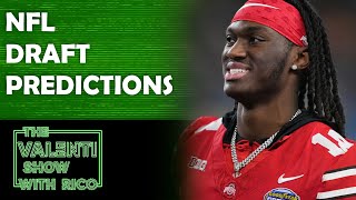 NFL Draft Predictions | The Valenti Show with Rico