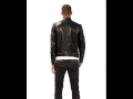 blouson cuir daytona buffle rebelious noir