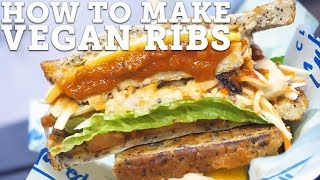 HOW TO MAKE THE BEST VEGAN RIBS 🌱