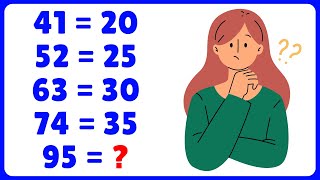 🔥 95 =❓ Mathematical Logical Sequence 🧠 Can Solve❓ Mathematical Logical Reasoning