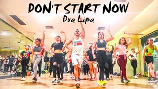 DON’T START NOW - Dua Lipa | ZUMBA FITNESS DANCE WORKOUT | FITDANCE CHOREOGRAPHY #FitDanceWithDeary