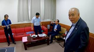 2018南良集團業務聯誼會 向許添財董事長介紹科技床