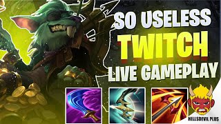 Twitch Is SO USELESS Now! - Wild Rift HellsDevil Plus Gameplay