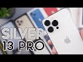 Silver iPhone 13 Pro Unboxing & First Impressions!