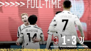 Hasil Pertandingan JUVENTUS 3-1 AC Milan