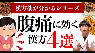 腹痛(しぶり腹)に効く漢方薬4選:辛い腹痛への漢方薬使い分け