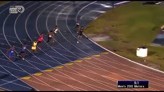 Erriyon Knighton Takes 200m Victory In 19.92 At Mike Holloway Pro Classic | RACE VIDEO