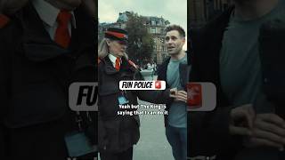 Fun police 🚨#comedyshorts #funny #uk #london