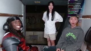 Ray brings his sister to KAI CENAT's stream