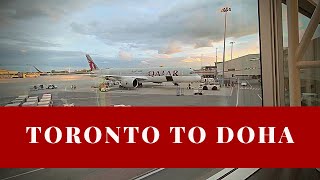 JOURNEY FROM Canada TO Bangladesh |Toronto to Montreal | Montreal to Doha | Qatar A350