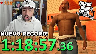 BANANIROU rompe RECORD en GTA SA (Los Santos) - Any% (1:18:57)