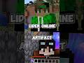 Lider online vs Artifact #artifact #lider #lideronline #edit #1v1 #minecraft #shorts #minecraftedit