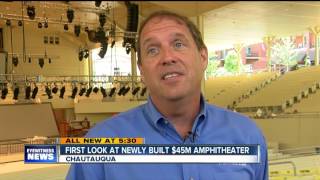 Chautauqua set to open new $45 million amphitheater