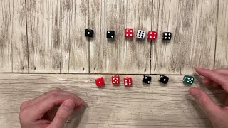 White Rabbit Dice Solitaire Game Playthrough