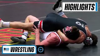 149 LBS: Hunter Baxter (Maryland) vs. #2 Sammy Sasso (Ohio State) | 2021 Big Ten Wrestling