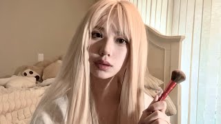 ੈ✩‧₊˚ASMR mean girl roommate does your makeup RP