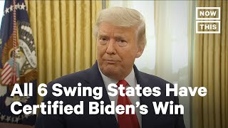 Swing State Officials Contradict Trump's Vote Claims | NowThis