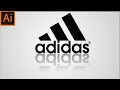 Adidas logo | adobe illustrator | easy for beginners