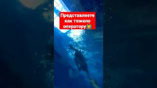 ПРЕДСТАВЛЯЕТЕ КАК ТЯЖЕЛО ОПЕРАТОРУ?Плавание кролем подводная съёмка📹🐬 #swim #плавание #кроль