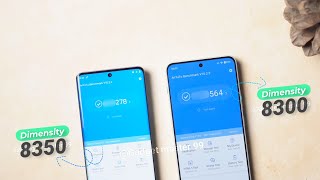 Dimensity 8350 Vs Dimensity 8300 | Antutu Score \u0026 Full Benchmark