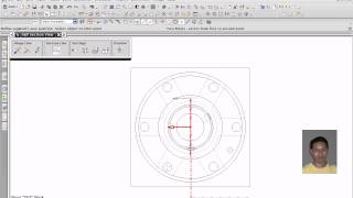 D2A Channel NX Introduction to Drafting (3.5-Create a half section view)