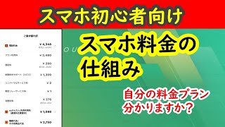 【スマホ初心者向け】スマホの料金の仕組みを解説　高くなった時の対処法